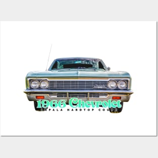 1966 Chevrolet Impala Hardtop Coupe Posters and Art